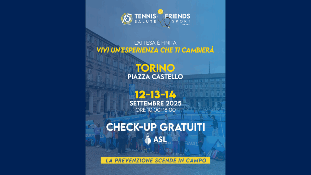 Spine 3d at Tennis and Friends – Turin